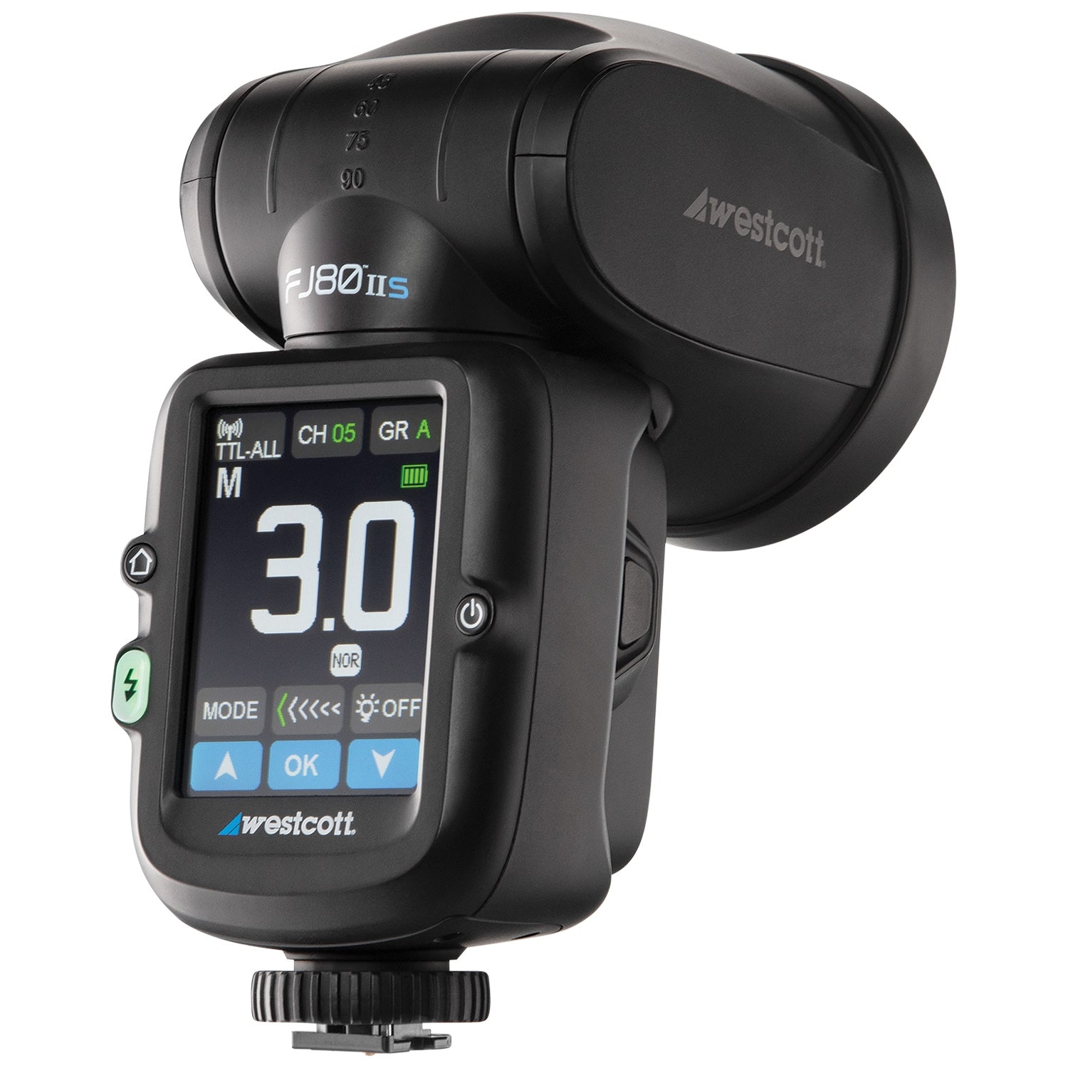 FJ80 II Touchscreen Speedlight (80Ws)