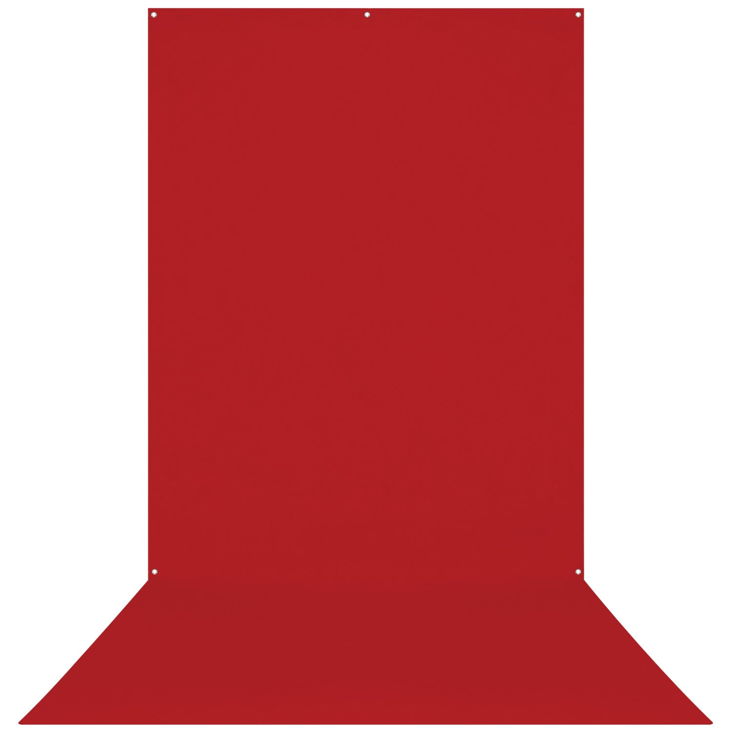 X-Drop Wrinkle-Resistant Backdrop - Scarlet Red (5' x 12')