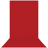X-Drop Wrinkle-Resistant Backdrop - Scarlet Red (5' x 12')
