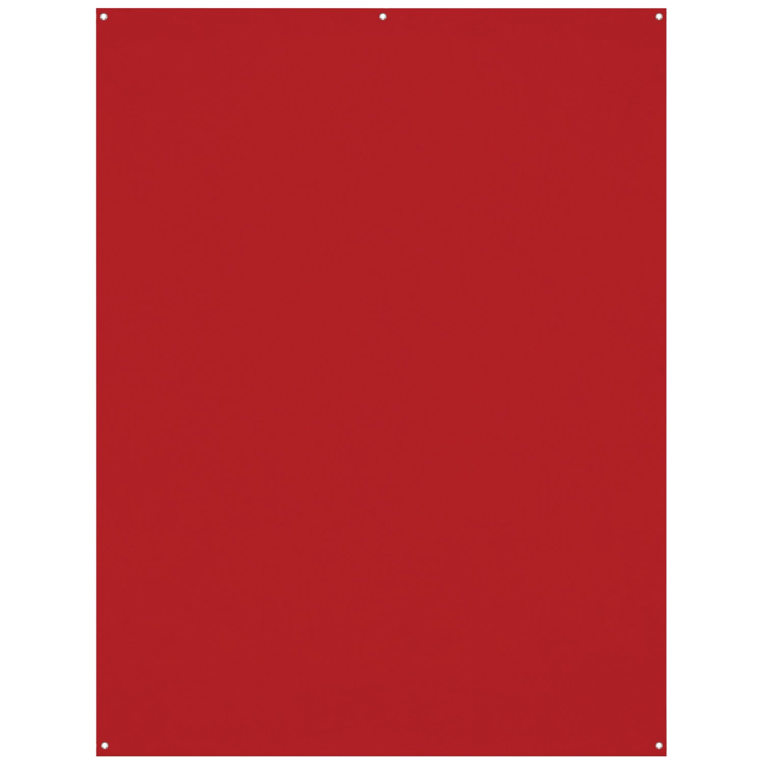 X-Drop Wrinkle-Resistant Backdrop - Scarlet Red (5' x 7')