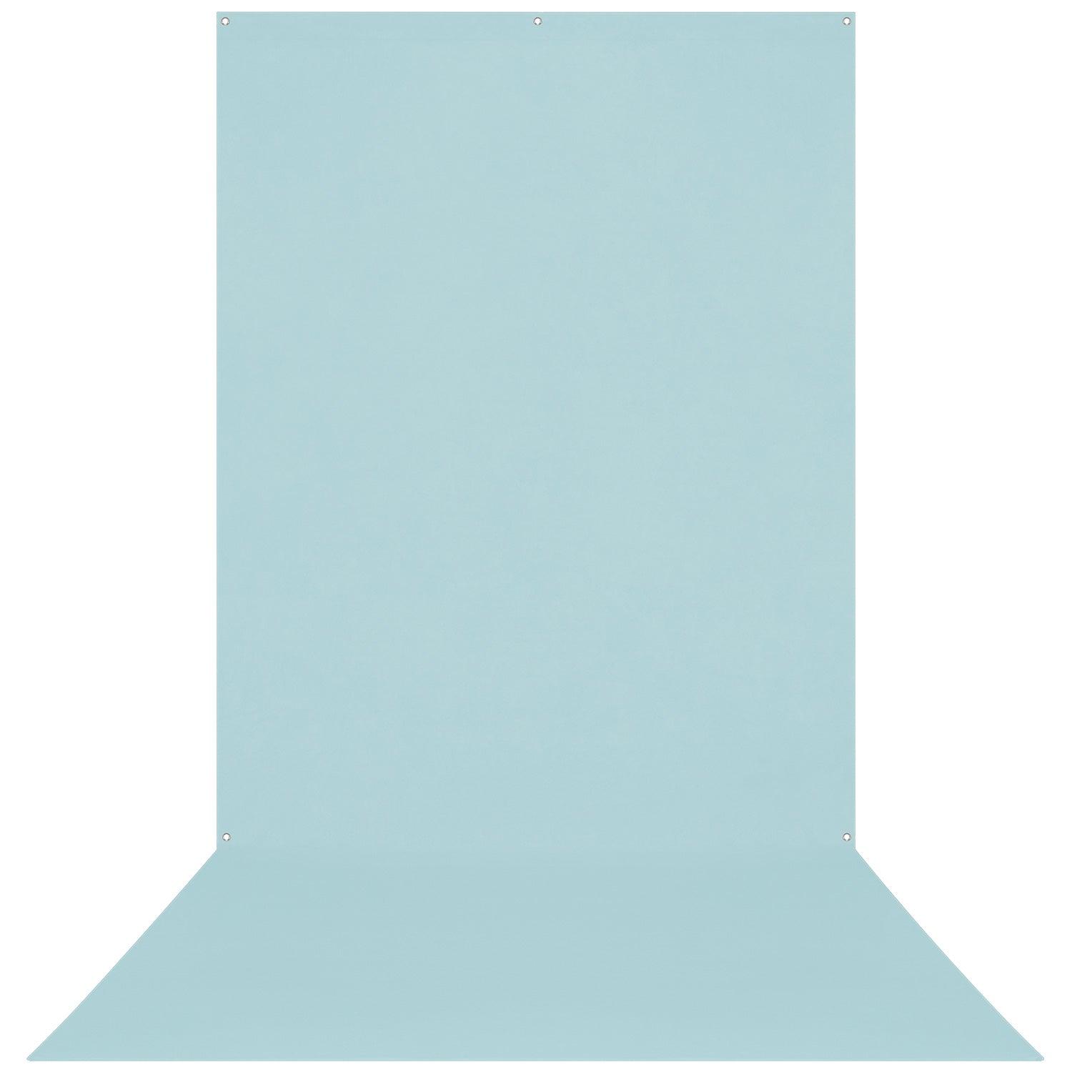 X-Drop Wrinkle-Resistant Backdrop - Pastel Blue (5' x 12')
