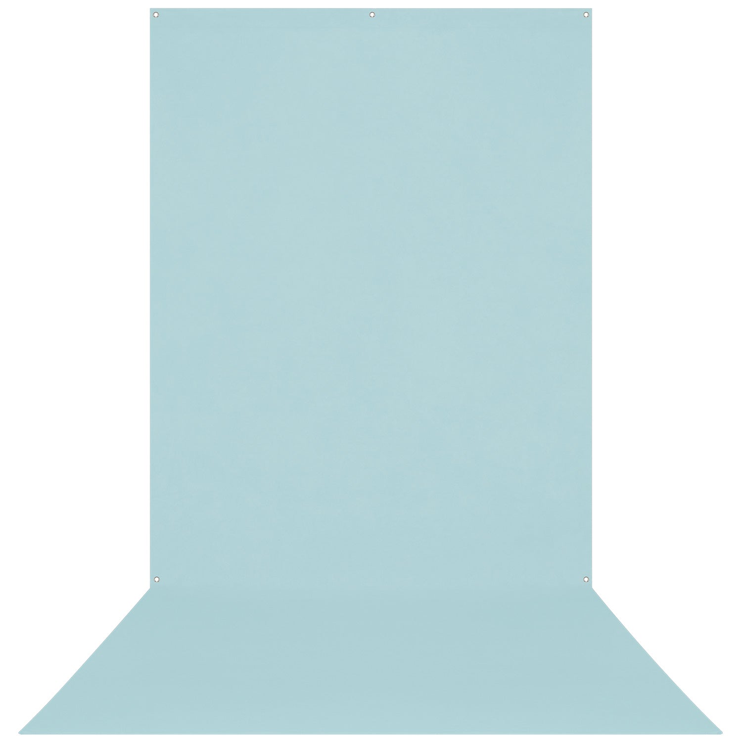 X-Drop Wrinkle-Resistant Backdrop - Pastel Blue (5' x 12')