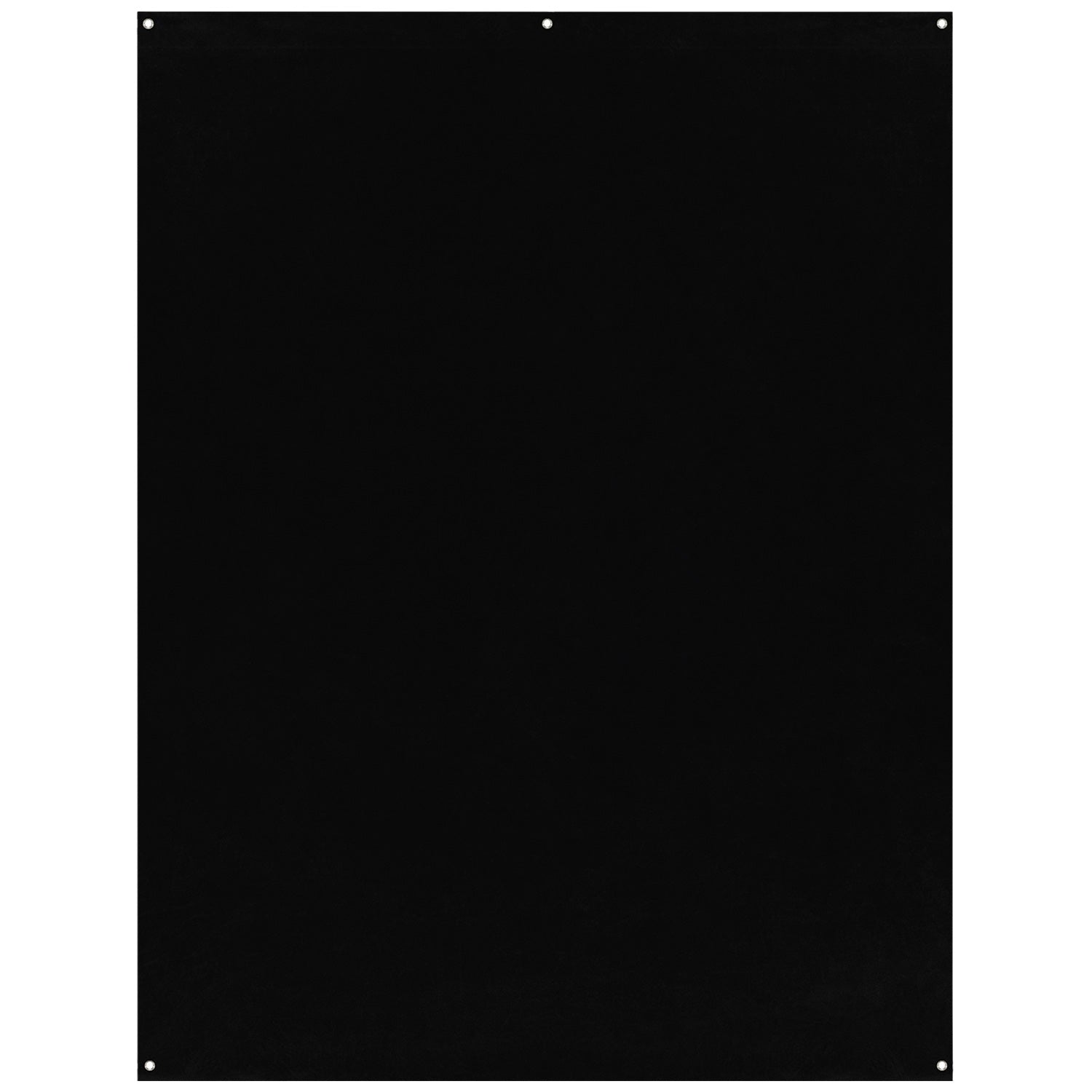 X-Drop Wrinkle-Resistant Backdrop - Rich Black (5' x 7')