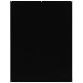 X-Drop Wrinkle-Resistant Backdrop - Rich Black (5' x 7')