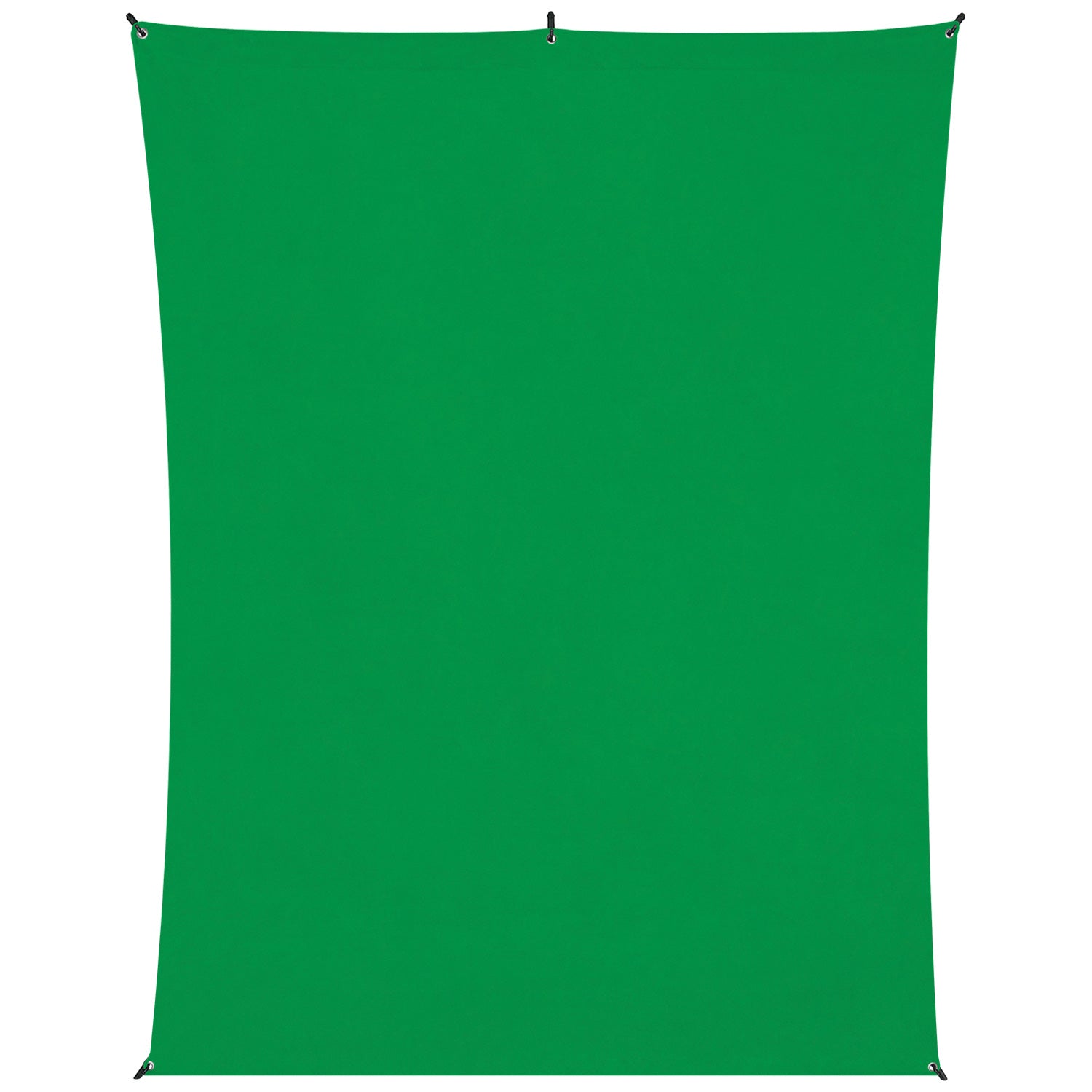 X-Drop Wrinkle-Resistant Backdrop Kit - Chroma-Key Green Screen (5' x 7')