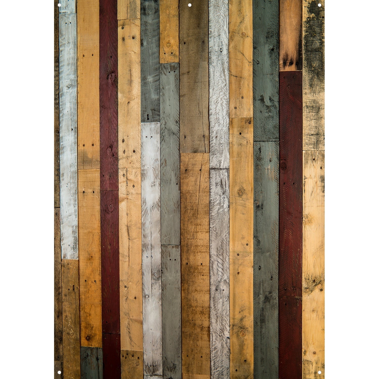Westcott Vertical Wood Art Canvas Backdrop w/Grommets