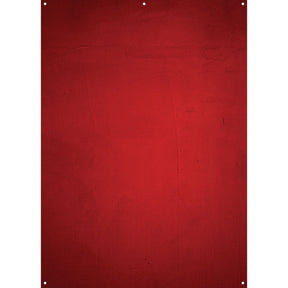 X-Drop Vinyl Backdrop - Aged Red Wall (5' x 7')