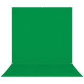 X-Drop Pro Wrinkle-Resistant Sweep Backdrop - Chroma-Key Green Screen (8' x 13')