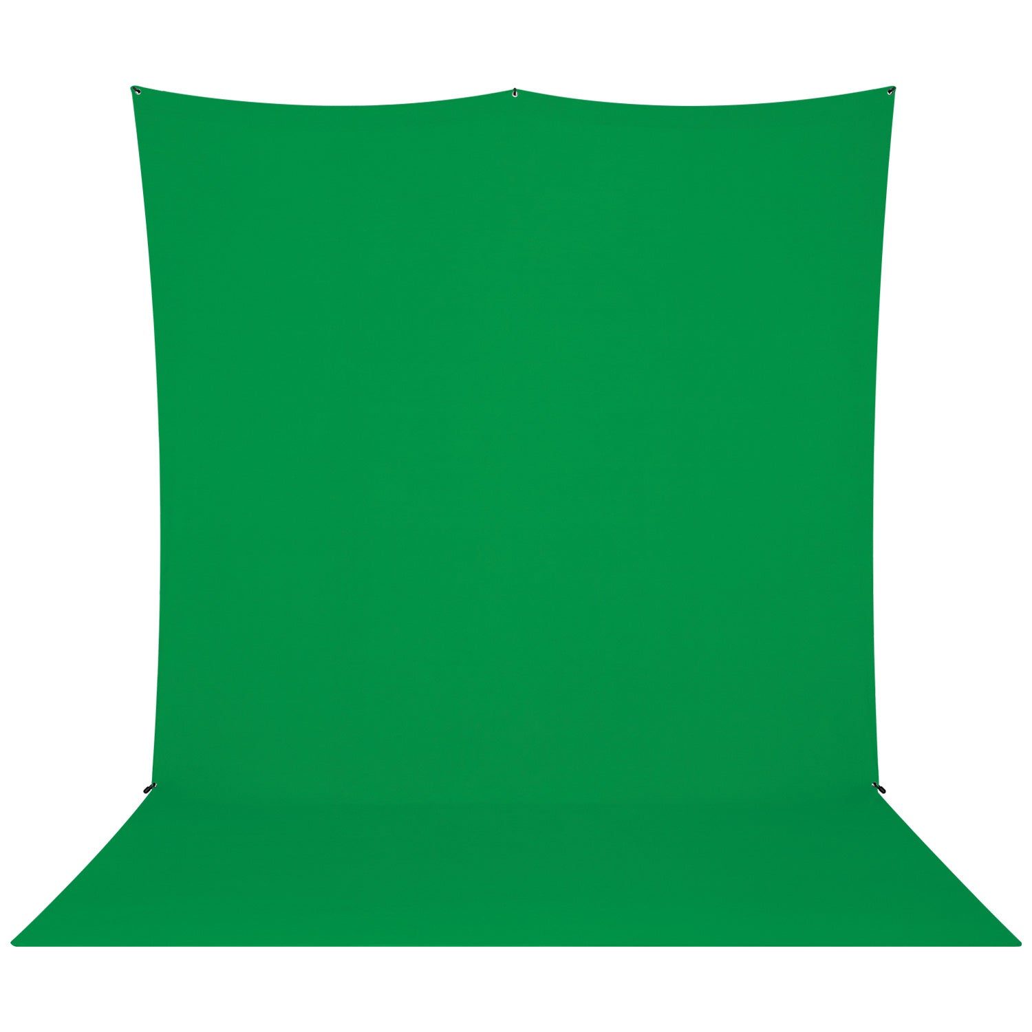 X-Drop Pro Wrinkle-Resistant Sweep Backdrop Kit - Chroma-Key Green Screen (8' x 13')