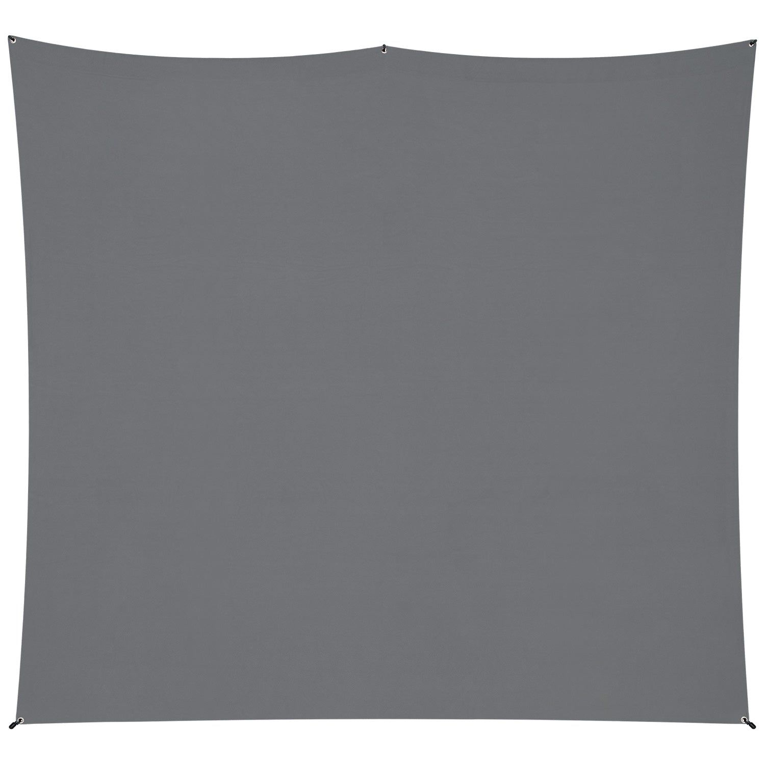X-Drop Pro Wrinkle-Resistant Backdrop Kit - Neutral Gray (8' x 8')
