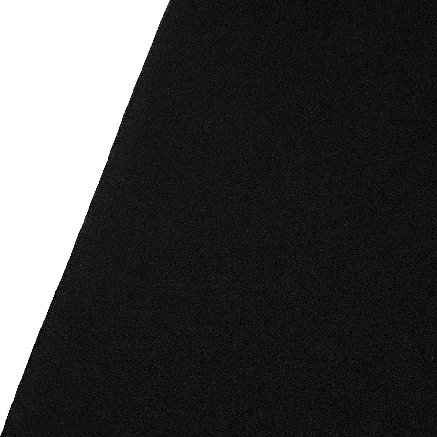 Wrinkle-Resistant Backdrop - Rich Black (9' x 10')