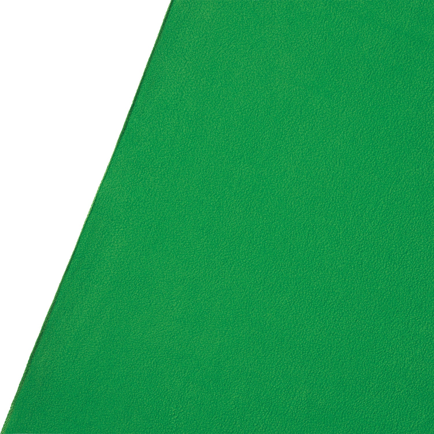 X-Drop Wrinkle-Resistant Sweep Backdrop - Chroma-Key Green Screen (5' x 12')