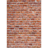D0142 - X-Drop Backdrop - Classic Brick Wall (5' x 7')