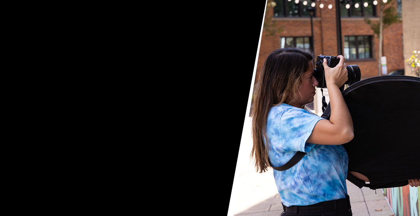 portrait photographer niah aldrich behind the scenes photo shoot