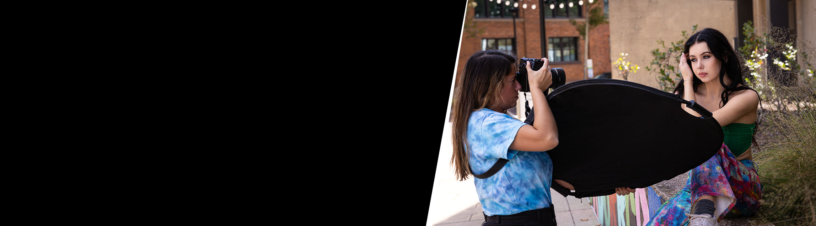 portrait photographer niah aldrich behind the scenes photo shoot