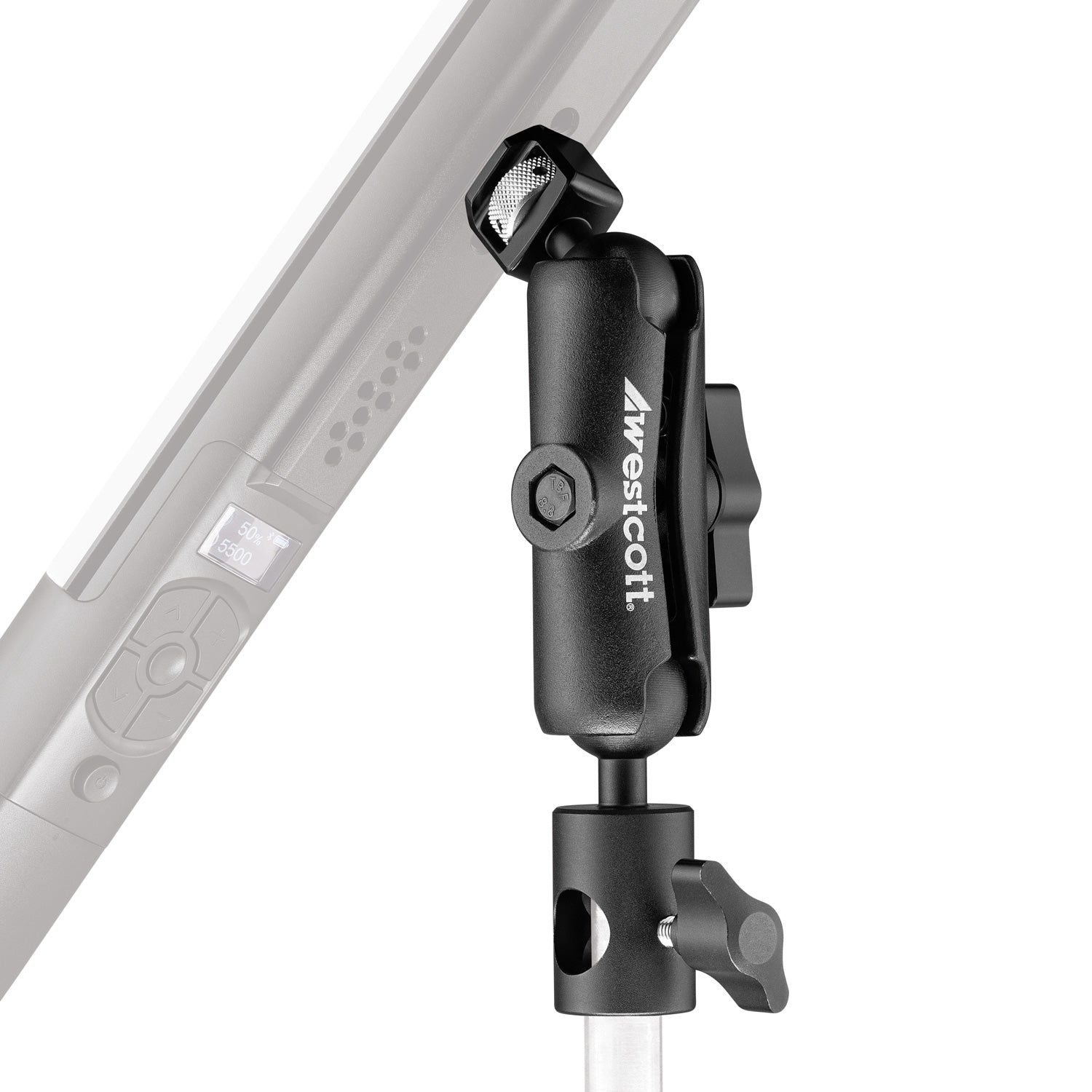 Dual-Joint 3/8" Anti-Twist Tilter Bracket