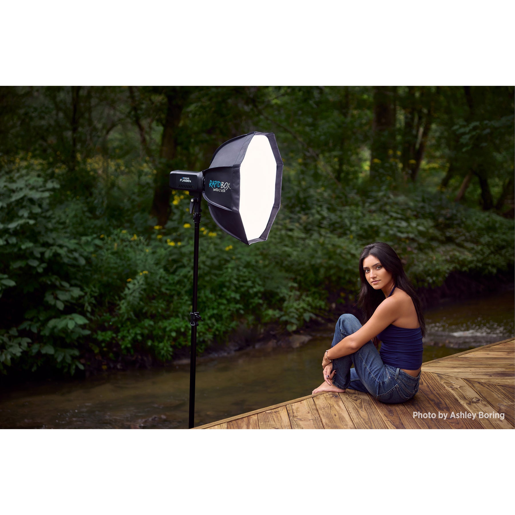 Rapid Box Switch 2' Octa Fold-Flat Softbox & Grid