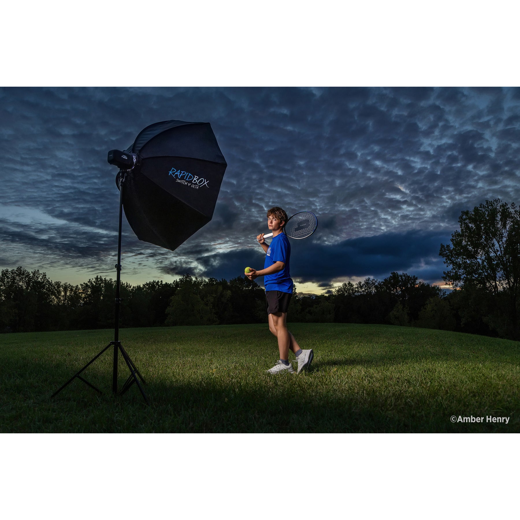 Rapid Box Switch 4' Octa Fold-Flat Softbox & Grid