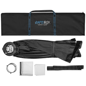 Rapid Box Switch 4' Octa Fold-Flat Softbox & Grid
