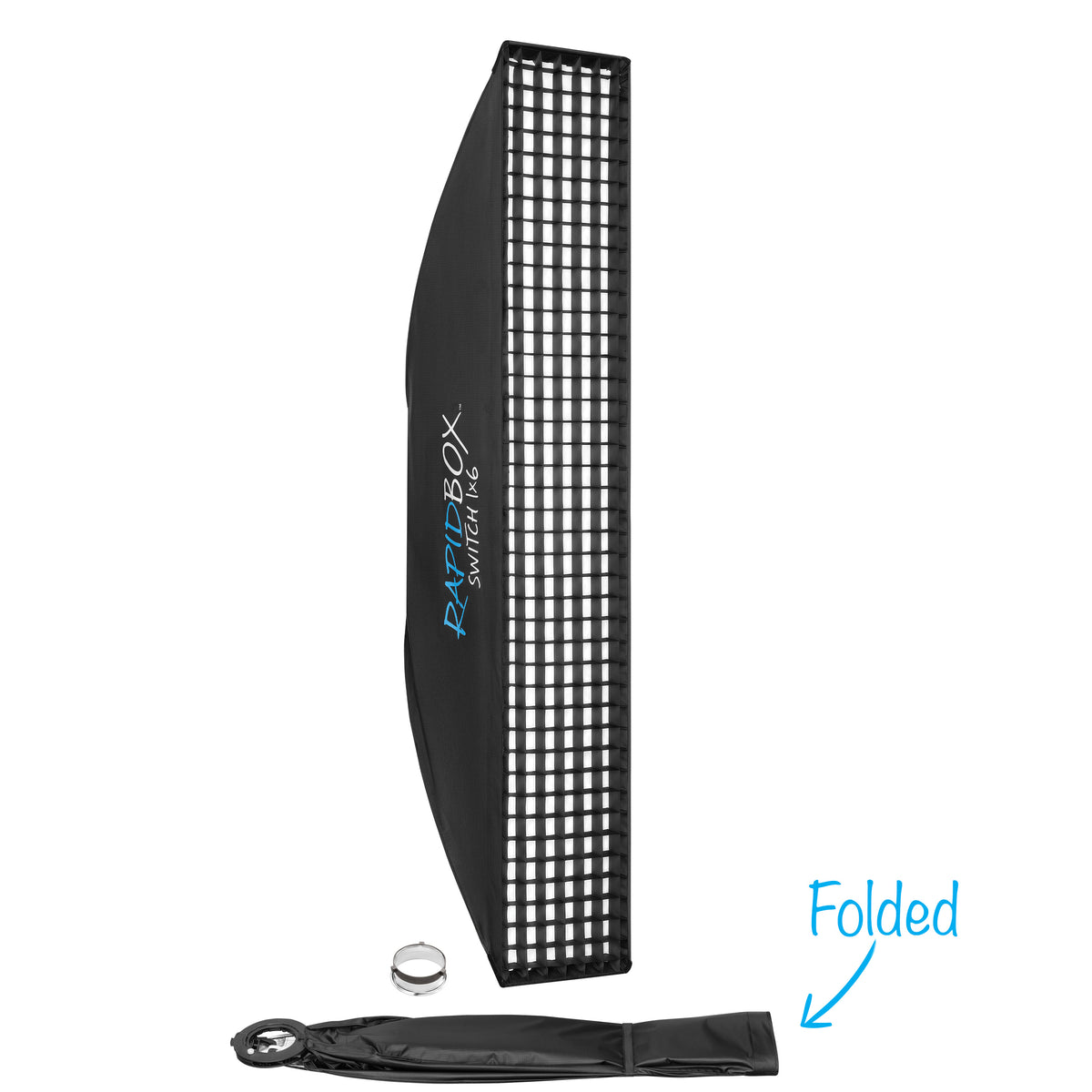 Rapid Box Switch 1x6 Fold-Flat Softbox & Grid
