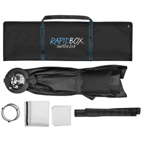 Rapid Box Switch 2x3 Fold-Flat Softbox & Grid