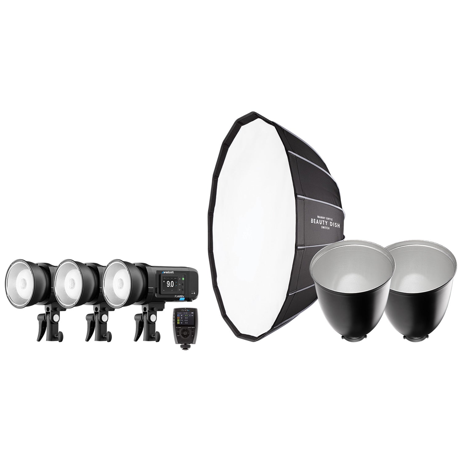 Sports Media Day 3-Light Starter Kit