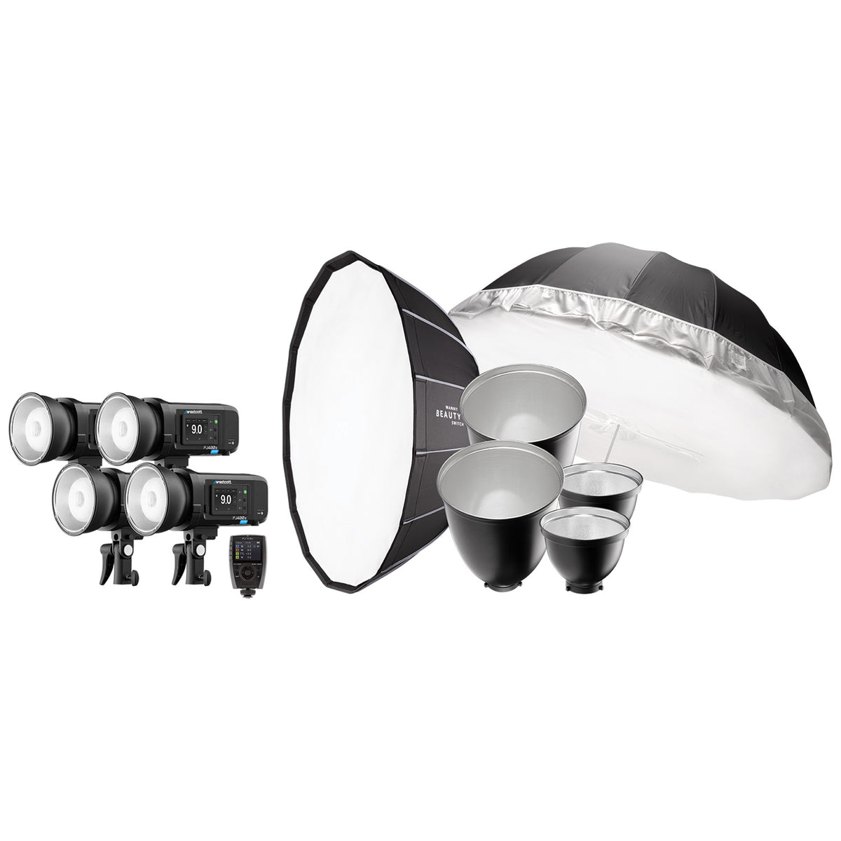 Indoor Sports Media Day 4-Light Kit