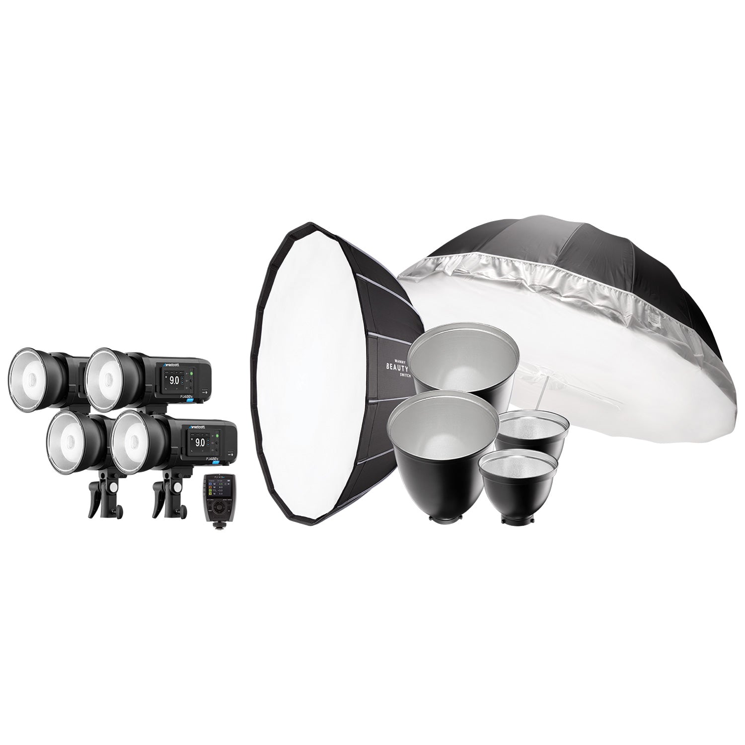 Indoor Sports Media Day 4-Light Kit