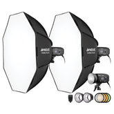 FJ400-SE 3-Light Studio Strobe Kit with FJ-X3 Wireless Trigger