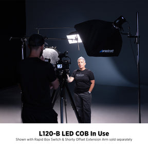 L120-B Bi-Color COB LED in use