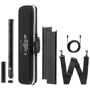 Ice Light 3 RGBWW LED Kit with Battery Grip & Barndoors