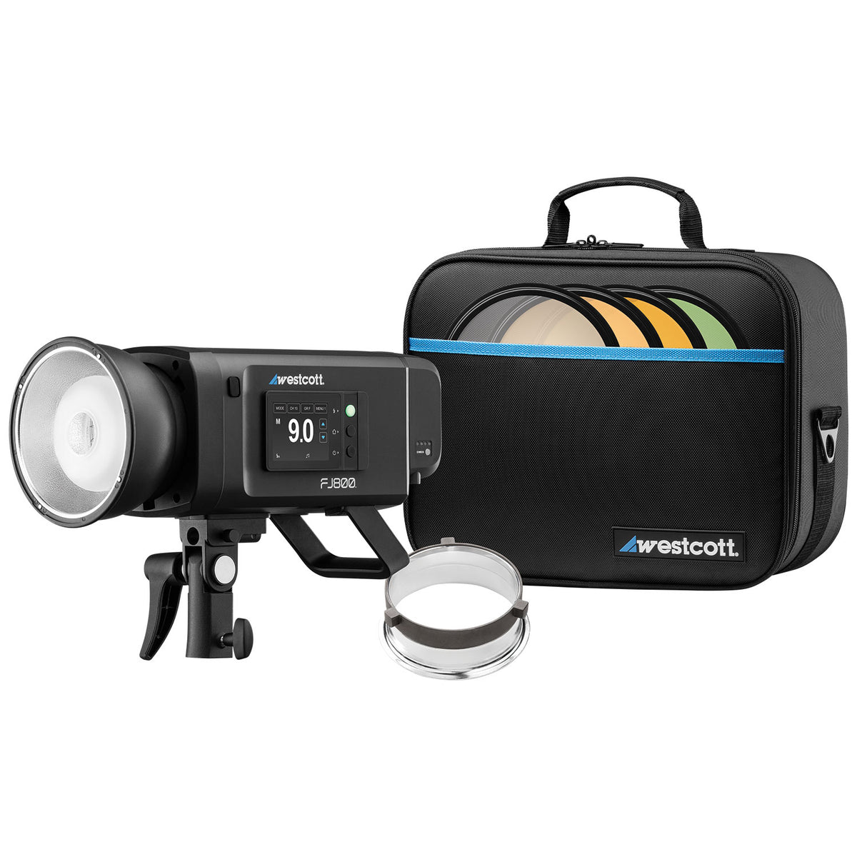 FJ800 Touchscreen Strobe with FJ Pro AC/DC Battery (800Ws)