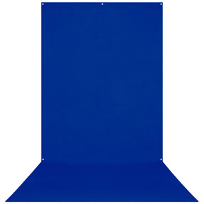 Wrinkle-Resistant Backdrop - Royal Blue / Chroma-Key Blue (5' x 12')