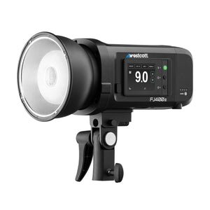 FJ400 II Touchscreen Strobe with FJ Pro AC/DC Battery (400Ws)
