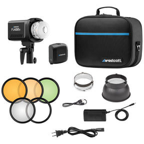 FJ400 II Touchscreen Strobe with FJ Pro AC/DC Battery (400Ws)