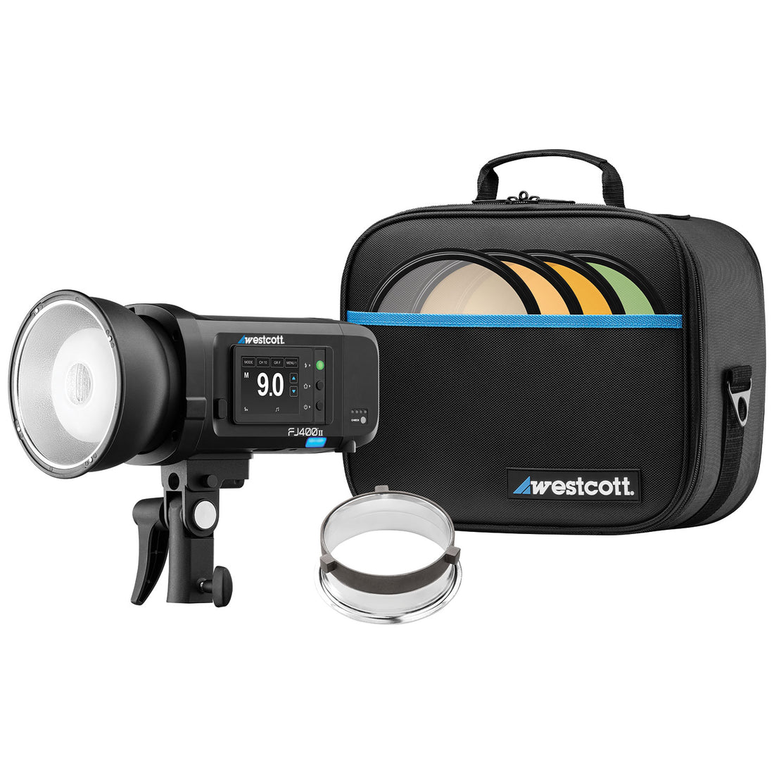 Fj700 Intuspan FJ400 II Touchscreen Strobe with FJ Pro AC/DC Battery (400Ws)