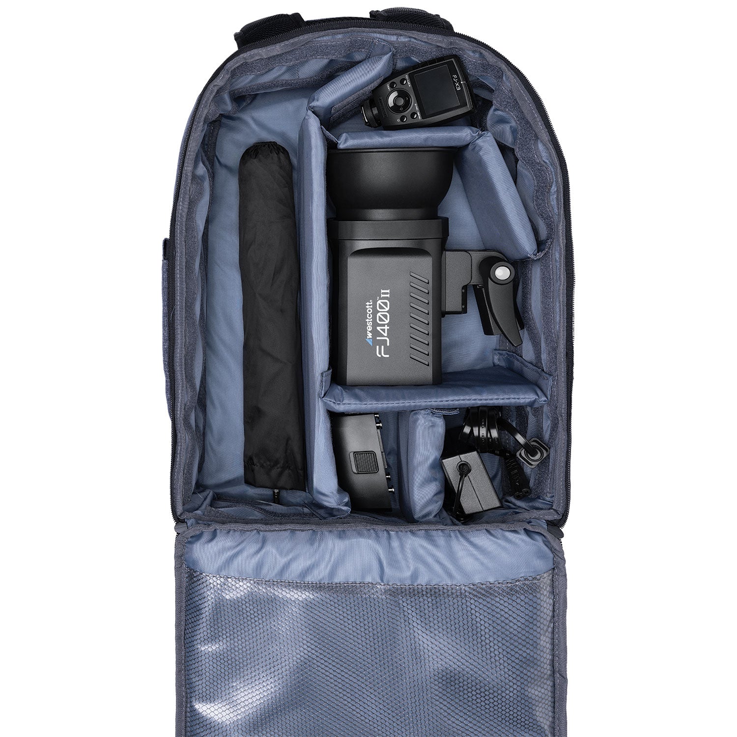 FJ400 II Strobe 1-Light Backpack Kit with FJ-X3 Wireless Trigger