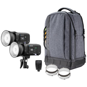 FJ Wireless 2-Light Portable Portrait Flash Kit with FJ-X3 Wireless Trigger