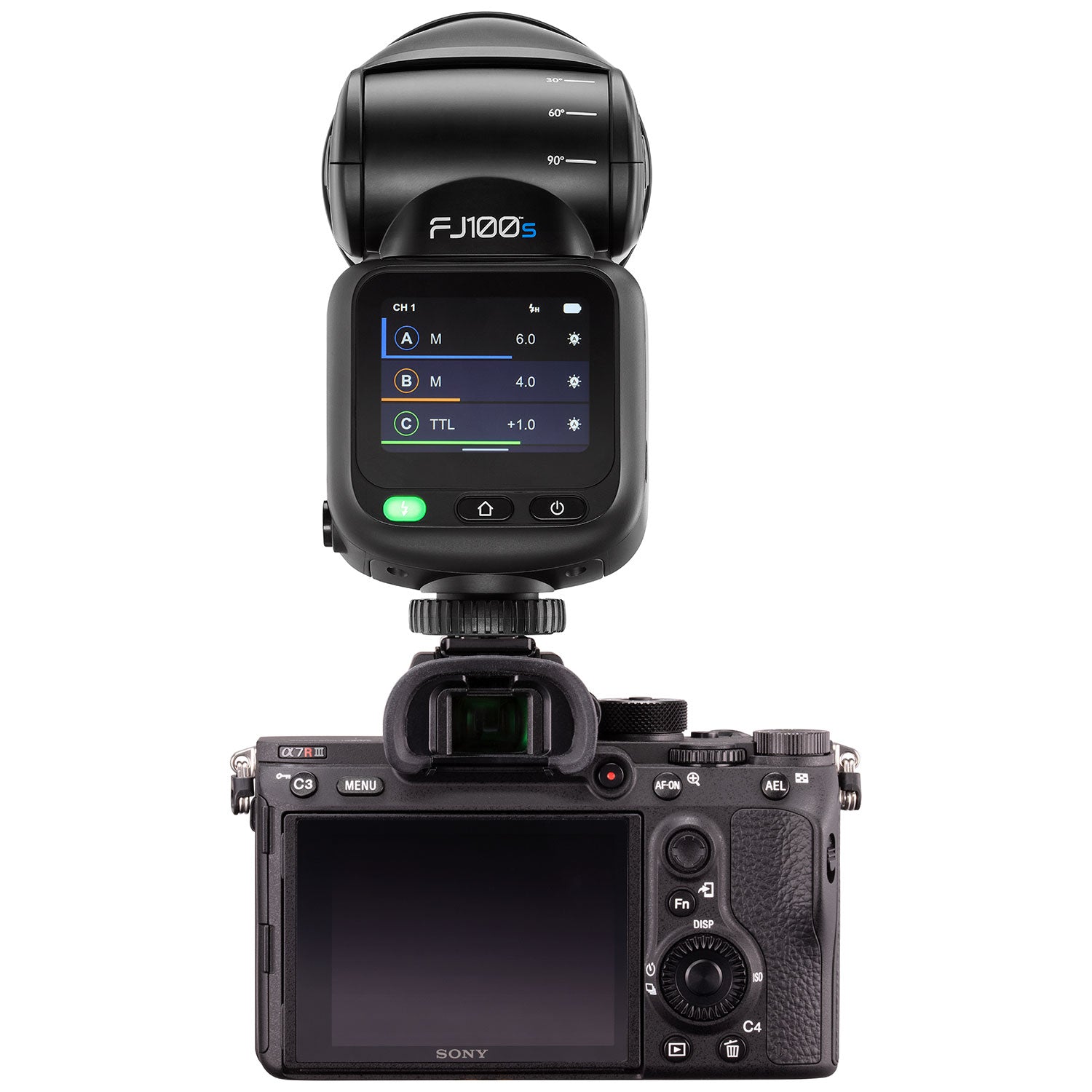 FJ100 Touchscreen Speedlight Flash (100Ws)