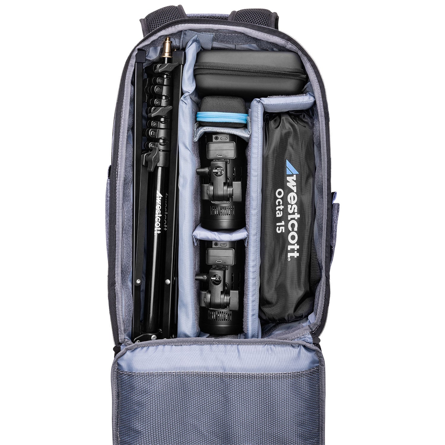 FJ100 Strobe 2-Light Backpack Kit with FJ-T1 Wireless Trigger