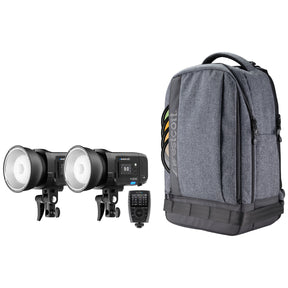 FJ250 Strobe 2-Light Backpack Kit with FJ-X3 Wireless Trigger