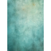 X-Drop Canvas Backdrop - Washed Aqua (5' x 7')