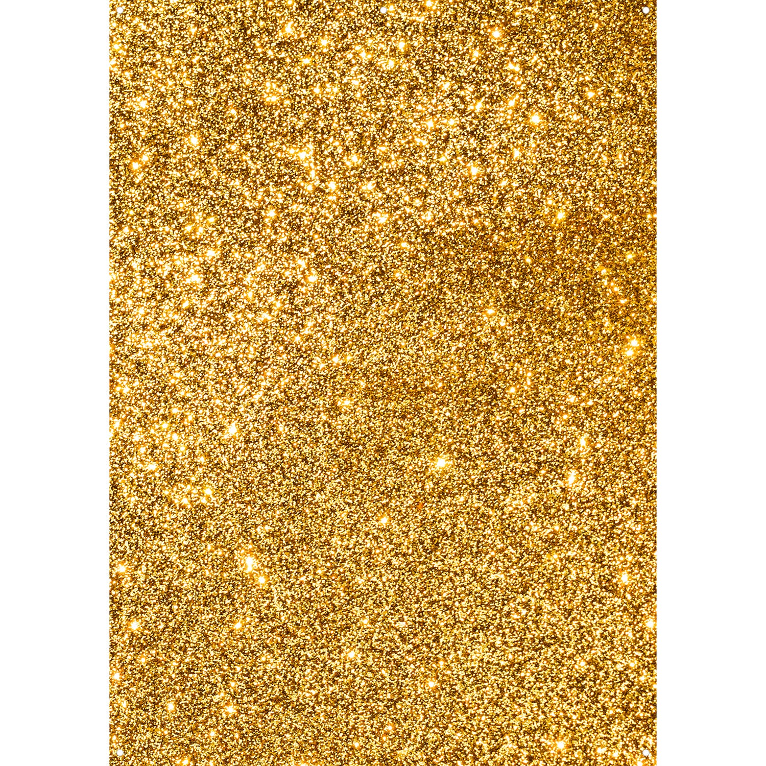 X-Drop Canvas Backdrop - Shimmering Gold Glitter (5' x 7')
