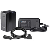 MV95 Mini V-Mount Battery, Charger and L120-B D-Tap Cable