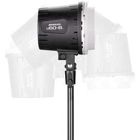 U60-B Bi-Color LED 3-Light Softbox Kit