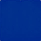 Wrinkle-Resistant Backdrop - Royal Blue / Chroma-Key Blue (8' x 8')