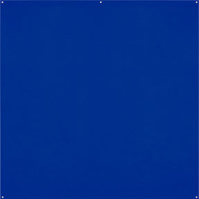 Wrinkle-Resistant Backdrop - Royal Blue / Chroma-Key Blue (8' x 8')