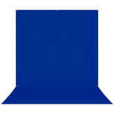 Wrinkle-Resistant Backdrop - Royal Blue / Chroma-Key Blue (8' x 13')