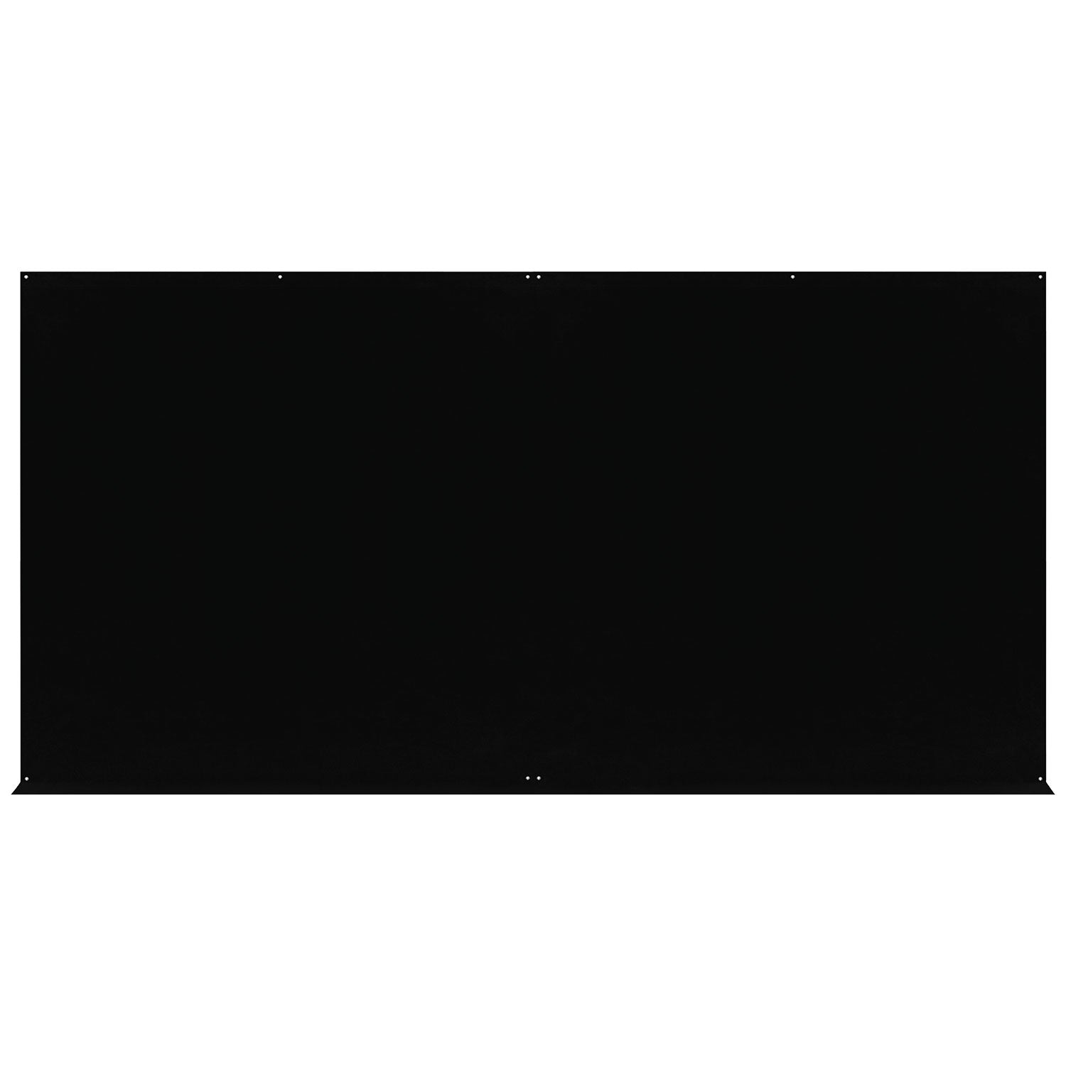 X-Drop Pro Wrinkle-Resistant Backdrop - Rich Black (16' x 8')