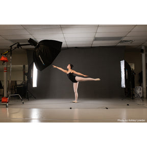 X-Drop Pro Wrinkle-Resistant Backdrop - Neutral Gray (16' x 16')
